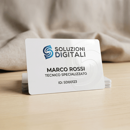 CARD PERSONALIZZATE IN PVC